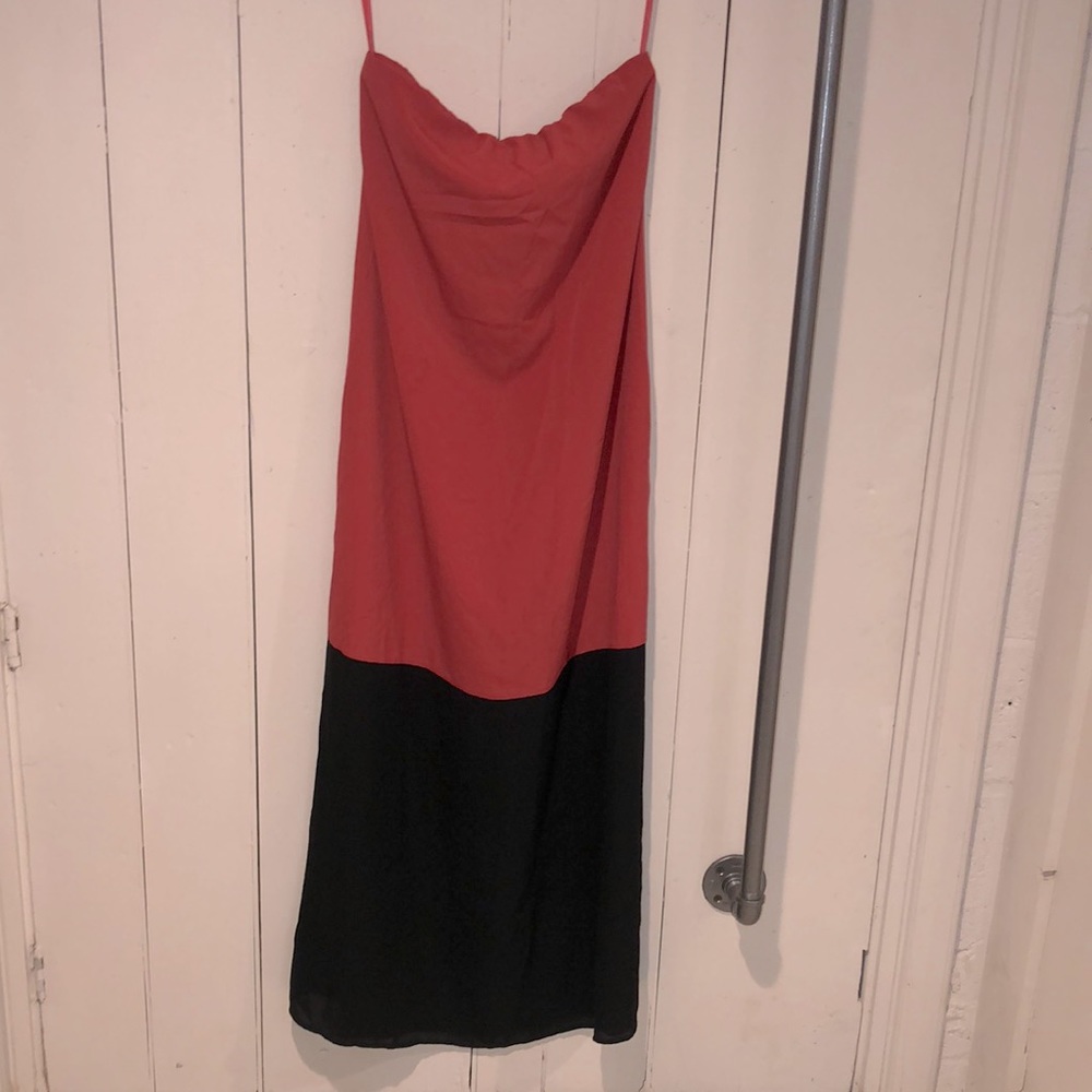 NWT Loft long maxi dress open on the left side size M